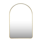 Soft Arch Wall Mirror- Gold