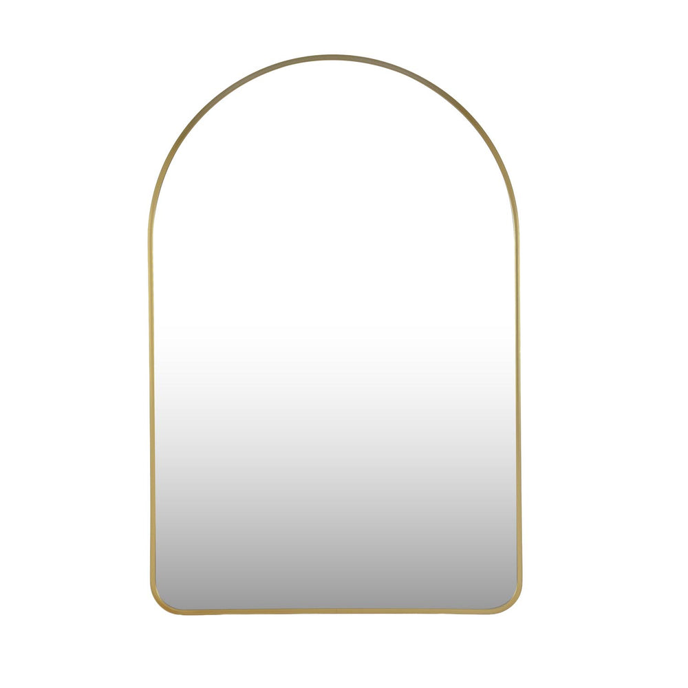Soft Arch Wall Mirror- Gold