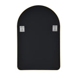 Soft Arch Wall Mirror- Gold