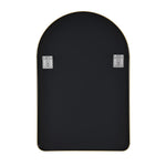 Soft Arch Wall Mirror- Gold