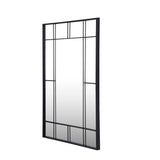 Minimal Grid Wall Mirror- Black