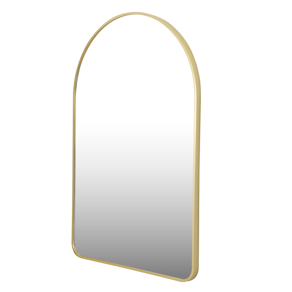 Soft Arch Wall Mirror- Gold