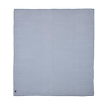 Jacquard Popcorn Polyester Double Blanket- Grey