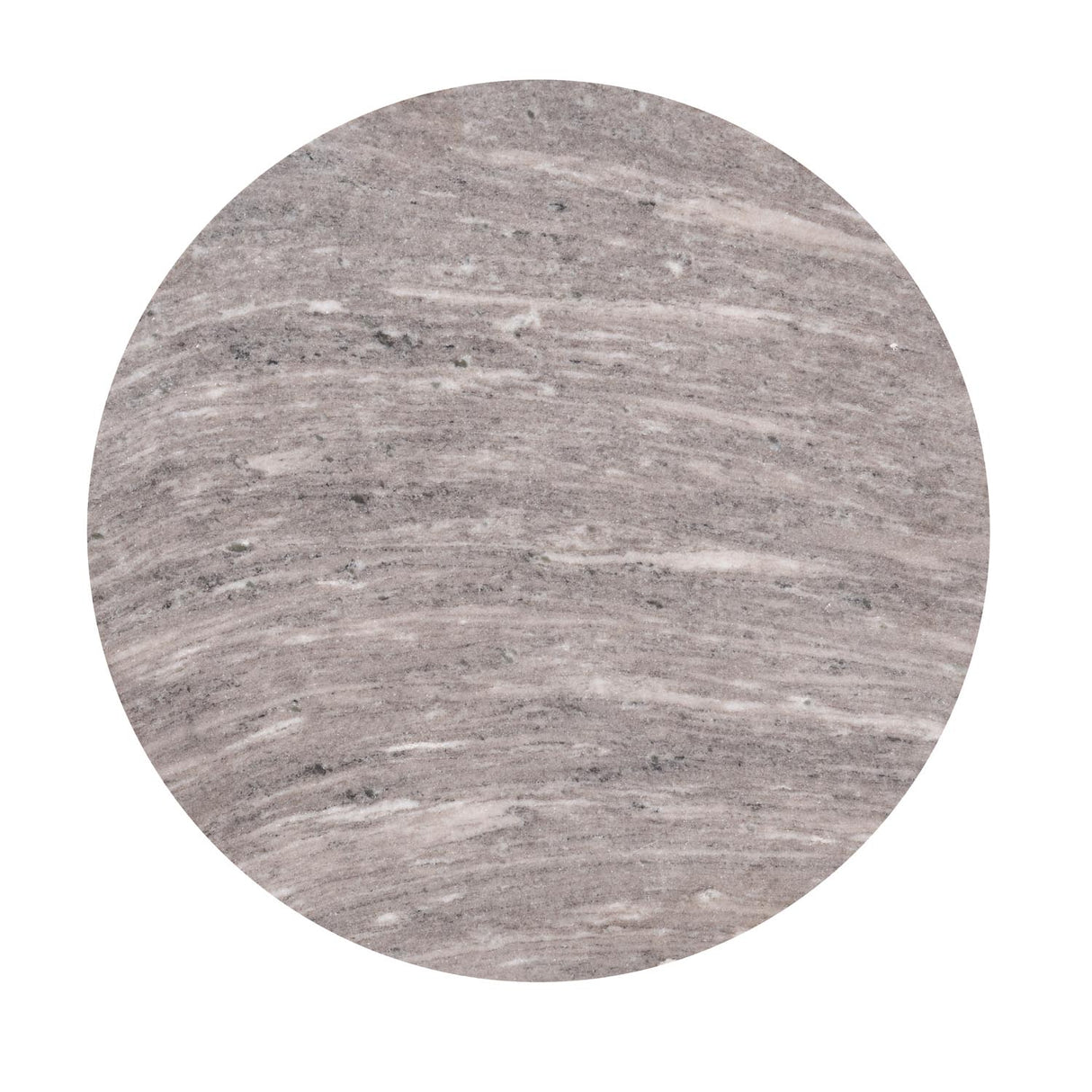 Orbis Marble Top Center Table Set of 2- Walnut