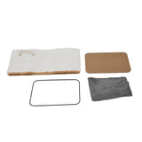 Plush Bamboo and Polyester Organiser Cover- White