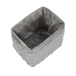 Diamond Pattern Bamboo and Polyester Organiser Cover- Grey
