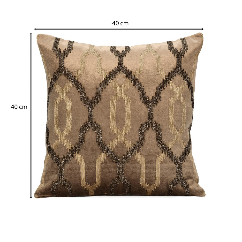 Oval Pattern Vicose Velvet  16