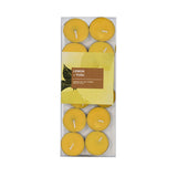 Lemon Yuzu Tealight Candle Set of 20- Yellow