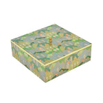 Multipurpose Square Dryfruit Box With Lid- Green