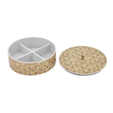 Multipurpose Round Dryfruit Box- Brown