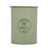 Bon Appetit Food Storage Cannister- Sage Green