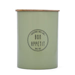 Bon Appetit Food Storage Cannister- Sage Green