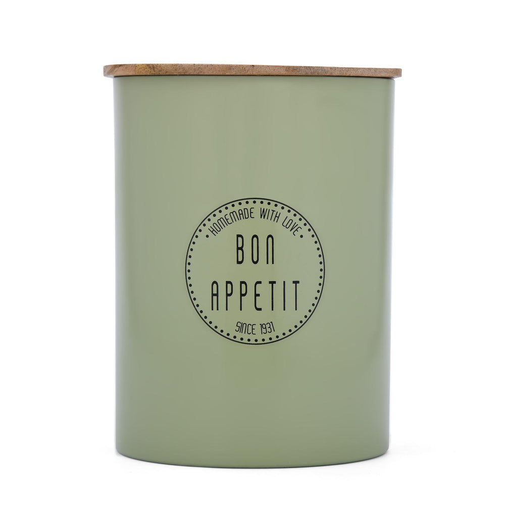 Bon Appetit Food Storage Cannister- Sage Green