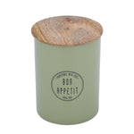 Bon Appetit Food Storage Cannister- Sage Green