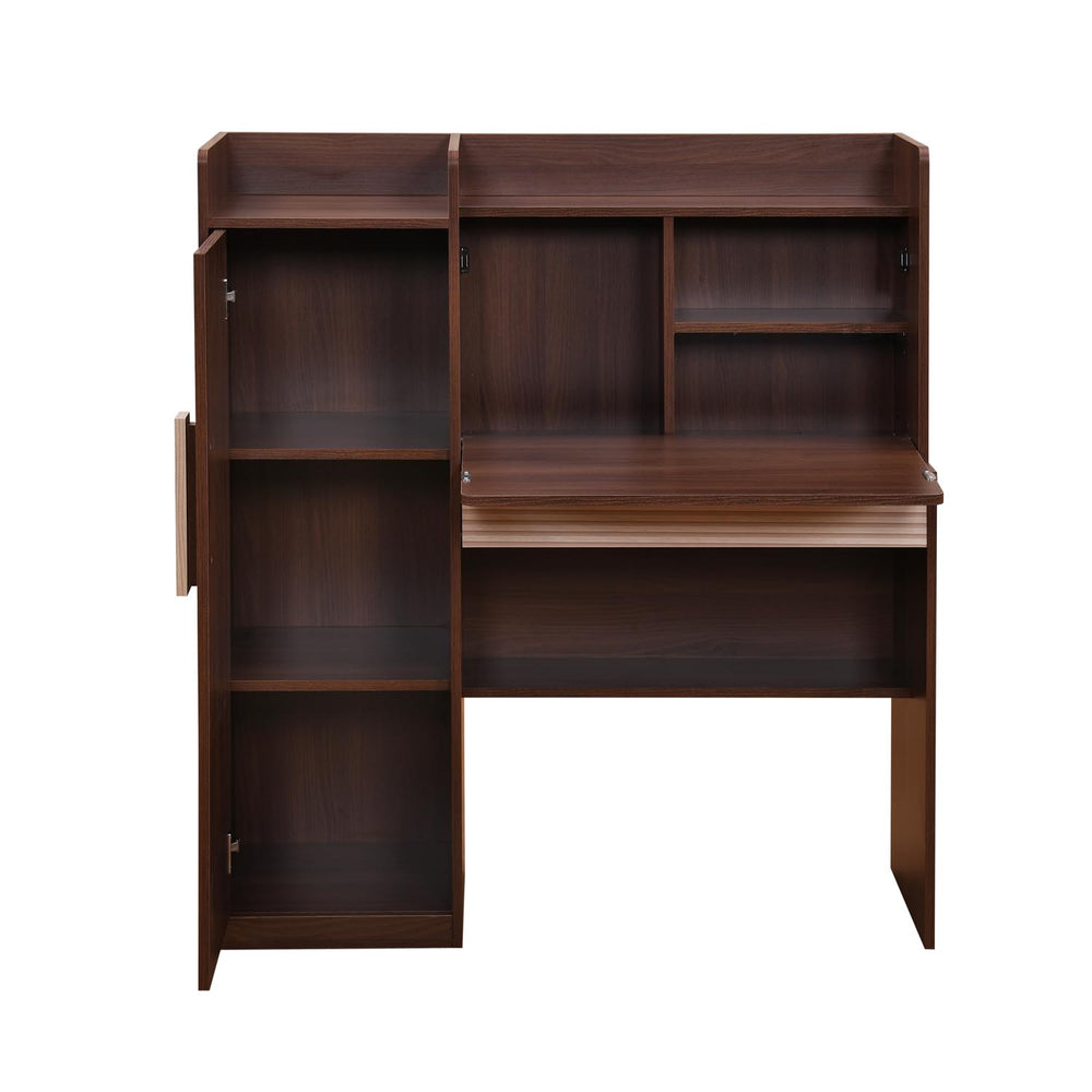 Rova Study Table- Walnut