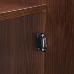 Rova Study Table- Walnut