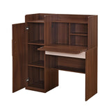 Rova Study Table- Walnut