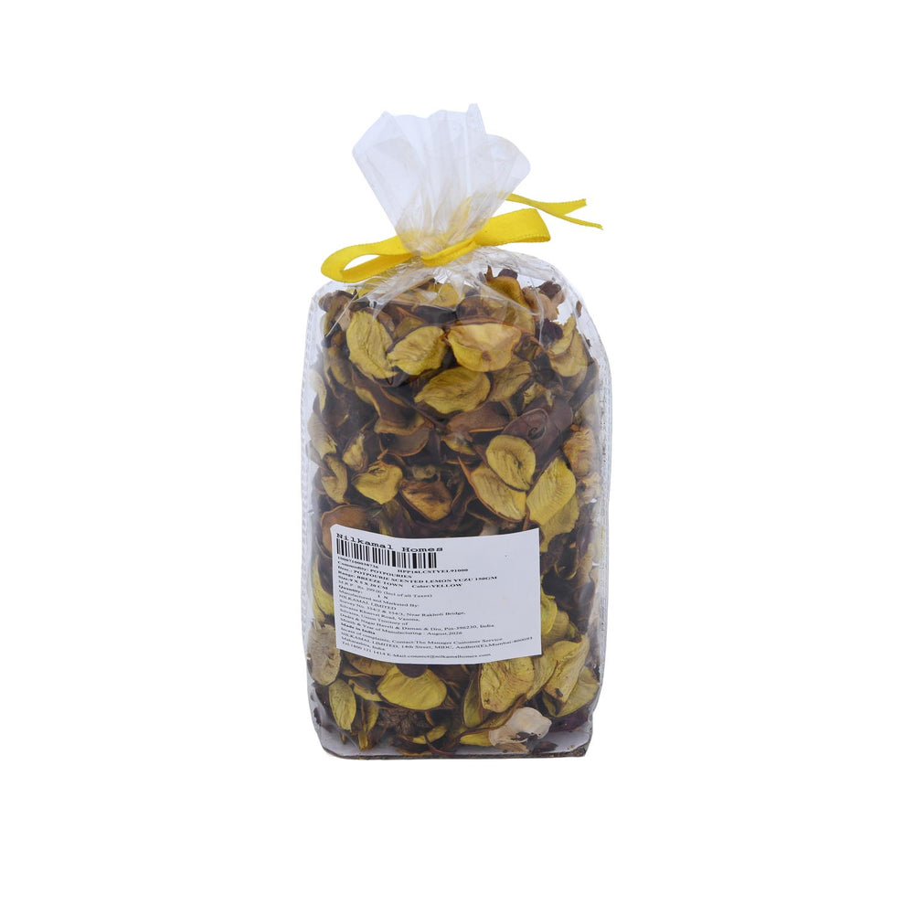 Lemon Yuzu Potpourie Scented- Yellow
