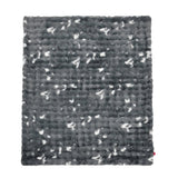 Soft Fur Polyester Single Blanket- Grey