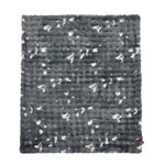 Soft Fur Polyester Single Blanket- Grey