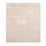 Arch Jacquard Polyester Single Blanket- Beige