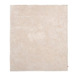 Arch Jacquard Polyester Single Blanket- Beige