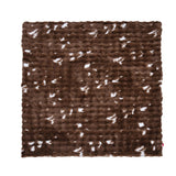 Soft Fur Polyester Double Blanket- Brown