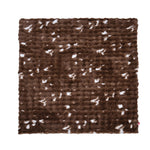 Soft Fur Polyester Double Blanket- Brown