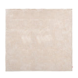Arch Jacquard Polyester Double Blanket- Beige