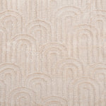 Arch Jacquard Polyester Double Blanket- Beige