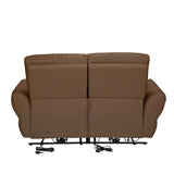 Norma 2 Seater Electric Recliner Sofa- Camel Brown