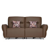 Norma 3 Seater Electric Recliner Sofa- Camel Brown