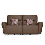 Norma 3 Seater Electric Recliner Sofa- Camel Brown