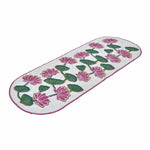 Madhuban Lotus Motif 4-Seater Table Runner- Pink