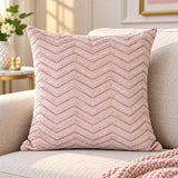 La Rosa ZigZag Cushion Cover- Pink