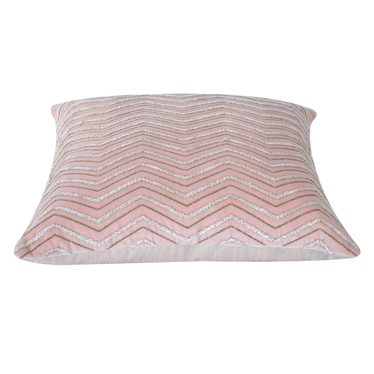 La Rosa ZigZag Cushion Cover- Pink