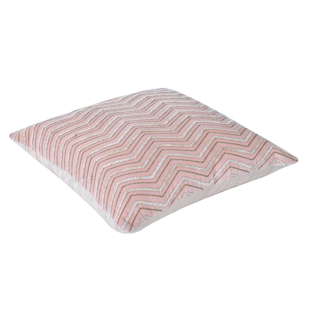 La Rosa ZigZag Cushion Cover- Pink