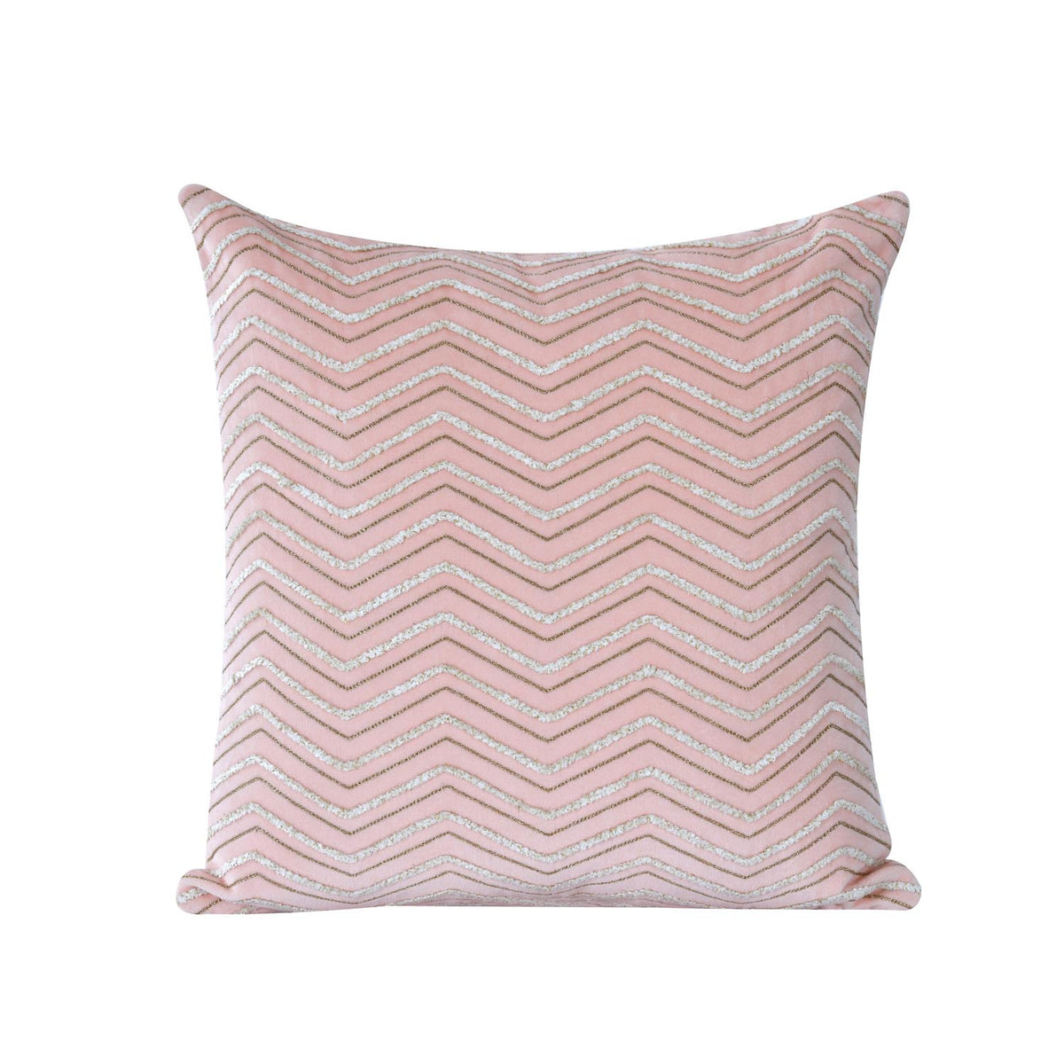 La Rosa ZigZag Cushion Cover- Pink