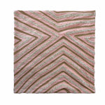La Rosa Vortex lines Cushion Cover- Pink