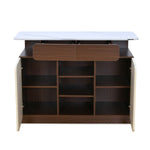 Atlas Multipurpose Storage Unit- Legno Oak Dark & Ivory