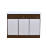 Atlas Multipurpose Storage Unit- Legno Oak Dark & Ivory