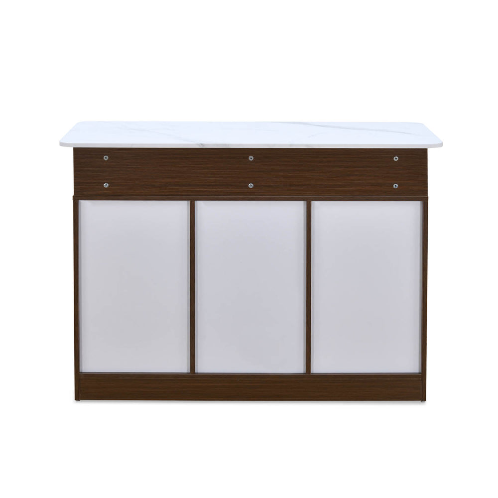 Atlas Multipurpose Storage Unit- Legno Oak Dark & Ivory