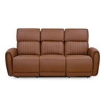 Earthyn 3 Seater Electric Recliner- Chestnut Brown