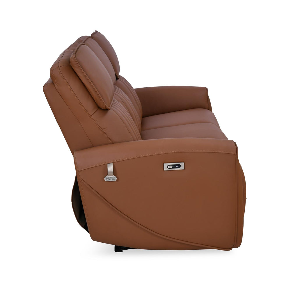 Earthyn 3 Seater Electric Recliner- Chestnut Brown