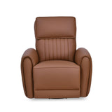 Earthyn 1 Seater Electric Recliner with 3R Mechanism- Chestnut Brown