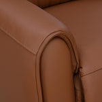 Earthyn 1 Seater Electric Recliner with 3R Mechanism- Chestnut Brown