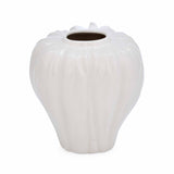 Elan Flora Dual Lily Drop Flower Vase - Cream & White