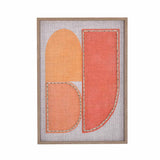 Modern Muse Earthy Elements 1 Canvas Painting- Brown