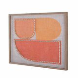 Modern Muse Earthy Elements 1 Canvas Painting- Brown