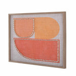 Modern Muse Earthy Elements 1 Canvas Painting- Brown